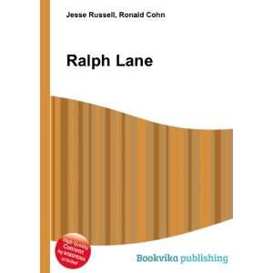  Ralph Lane Ronald Cohn Jesse Russell Books