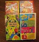 LOT 4 VHS KIDS Movies ~ Barney Wiggles Chicken Soldiers