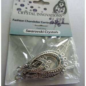   Swarovski Blue Chandelier Teardrop Earring Kit Arts, Crafts & Sewing