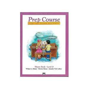   Alfreds Basic Piano Prep Course Theory Book D Musical Instruments