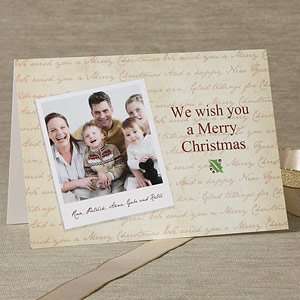  Personalized Merry Christmas Photo Christmas Cards Health 