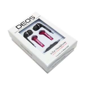  In ear Headphones with Pink Aluminum Covers Electronics
