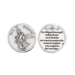  Silver Plated Token  Spanish  San Miguel. Jewelry
