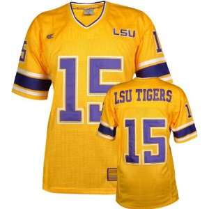  LSU Tigers All Time Secondary Color Football Jersey 