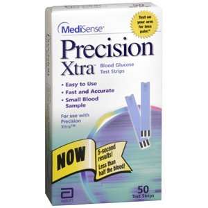  PRECISION XTRA TEST STRIPS Pack of 50 by MEDISENSE 