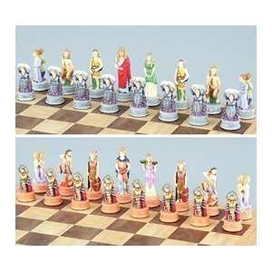  Zodiac Chess Set, King3 1/4   Chess Chessmen