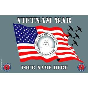  National Guard Vietnam War Desk Flag 
