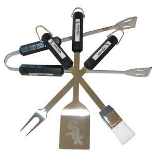  Chicago White Sox 4 Piece BBQ Set: Office Products
