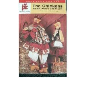  THE CHICKENS   CHICK A DEE AND CLUCK HOME DECOR PAINTING 