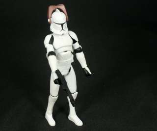   Clone Wars Clone Trooper Soldier 3.75 Figure Removable Helmet  