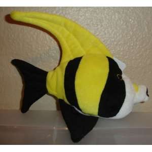    8 Moorish Idol Fish Plush Stuffed Animal Toy: Toys & Games
