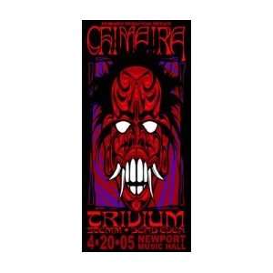  CHIMAIRA   Limited Edition Concert Poster   by Mike Martin 