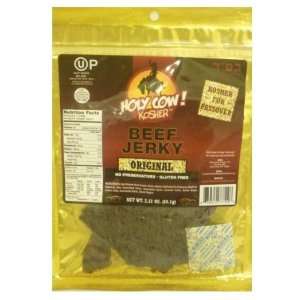 Holy Cow Beef Jerky Original (Pack of 6) Grocery & Gourmet Food