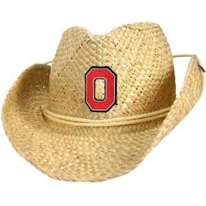 Ohio State Buckeyes Straw Fanatic Hat:  Sports & Outdoors