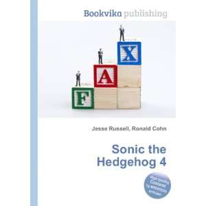  Sonic the Hedgehog 4 Ronald Cohn Jesse Russell Books
