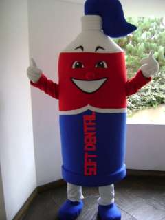 TOOTH PASTE MASCOT CHARACTER COSTUME 4 DENTIST  