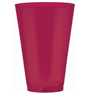    Lets Party By Amscan Raspberry 14 oz. Plastic Cups 