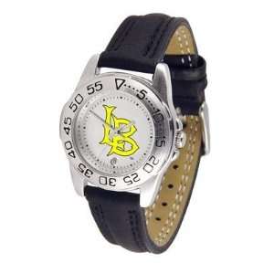 Long Beach State 49ers Suntime Sport Leather Ladies NCAA Watch:  