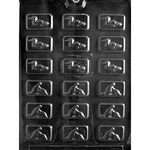  GAME BIRDS Sports Candy Mold Chocolate: Home & Kitchen