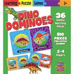  MasterPieces Dino Dominos Puzzle Game (36pc) Toys & Games