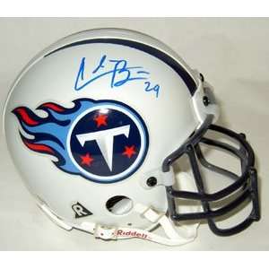  Chris Brown Tennessee Titans Chrome Mini Helmet: Sports 