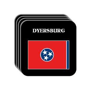  US State Flag   DYERSBURG, Tennessee (TN) Set of 4 Mini 