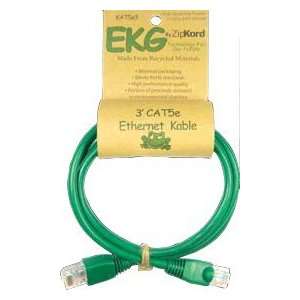  EKG Category 5e Ethernet Cable Green PACKAGE KAT5E3 