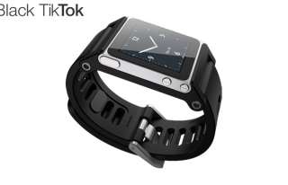Apple iPod nano 6th Gen Silver 16GB + 3 LunaTik Watch Bands   TikTok 