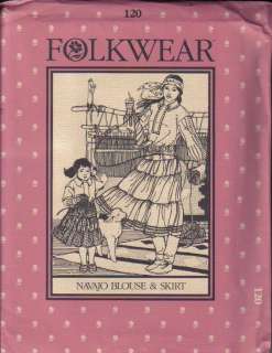 Folkwear Sewing Pattern Ethnic Costume ~ Free Shipping ~ Your Choice 
