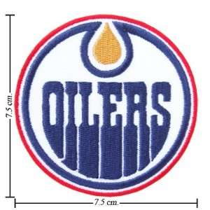  Edmonton Oilers Logo Iron On Patches 