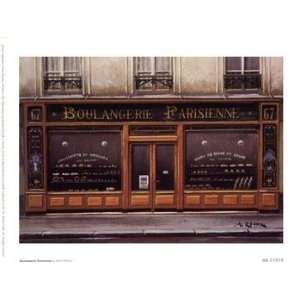  Boulangerie Parisienne   Poster by Andre Renoux (8x6 