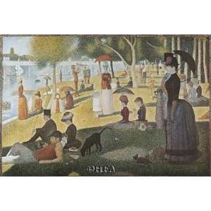  Sunday Afternoon On Island By George Seurat Highest 