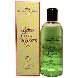 Fitzherbert & Prince Letters From Brighton Fig Shower Gel From England