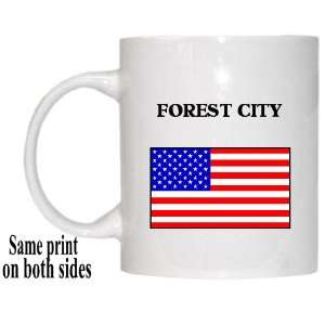  US Flag   Forest City, Florida (FL) Mug 