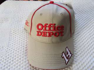 Tony Stewart #14 Office Depot Stretch Hat Chase Authentics 2011  