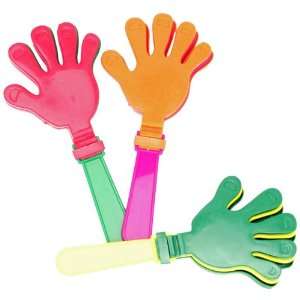  Hand Clappers Assorted Colors 
