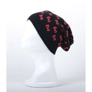  HELLO KITTY RED BOWS SLOUCH BEANIE 
