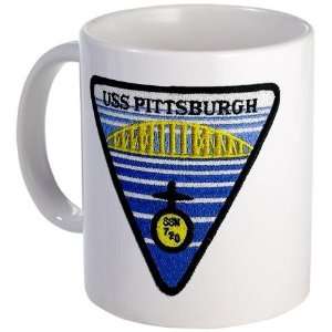  USS PITTSBURGH Military Mug by 