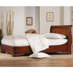 Fairnoble Sleigh Bed   Tiger Mahogany By Charles P. Rogers   King Bed 