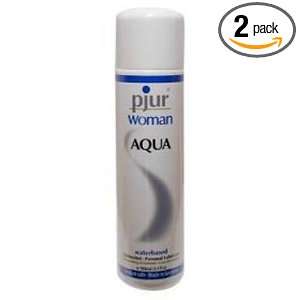  Pjur Group, Eros Pjur Woman Aqua, 3.4 ounces (Pack of 2 