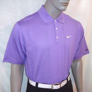   XL 2011 Nike Tiger Woods Mercerized Drop Needle Tour Logo Polo Shirt