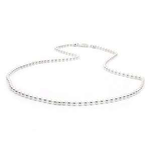   Gauge Heavy Round Link Bead Chain Necklace MORE SIZES   16: Jewelry