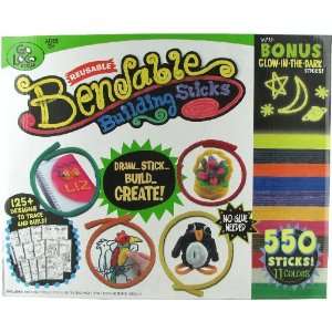  Bendable Reusable Building Sticks By Go Loco Brand Toys & Games