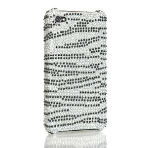  Case For The iPhone 4S 4 Siri Crystal Diamond Bling Hard 
