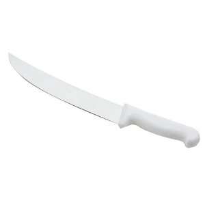  Cimeter Knife With White Polypropylene Handle   12 