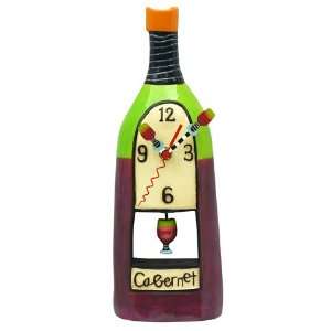   : Allen Designs Wine Cabernet Standing Pendulum Clock: Home & Kitchen