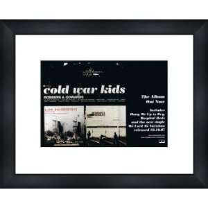  COLD WAR KIDS Robbers and Cowards   Custom Framed Original 
