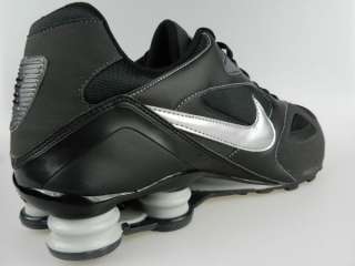NIKE SHOX HERITAGE 386202 001 NEW Mens Black Running Shoes Size 9.5 