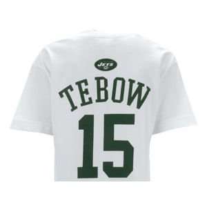  New York Jets Tim Tebow Reebok NFL Player T Shirt: Sports 