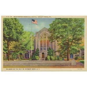   Postcard   Washington Memorial Chapel   Valley Forge Pennsylvania
